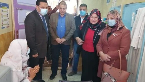 وكيلا الصحة والتعليم بالمنوفية يتابعان فعاليات حملة لا انتظار لا زحام