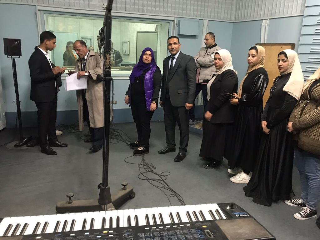 كورال جامعة مدينة السادات في الإذاعة المصرية