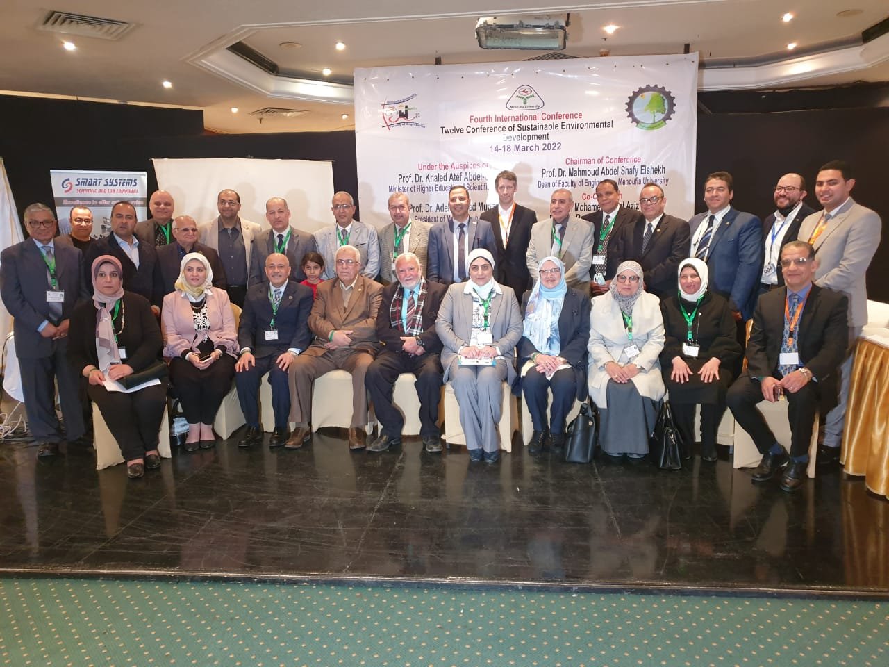60 بحثا دوليًا وتوصيات هامة بالمؤتمر الدولي الرابع بكلية الهندسة جامعة المنوفية
