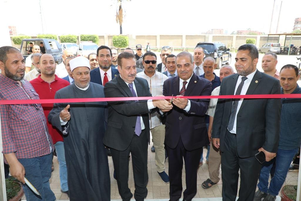 محافظ المنوفية و رئيس جامعة الأزهر يتفقدا لجان الإمتحانات ويفتتحا قاعة مؤتمرات الإمام الأكبر