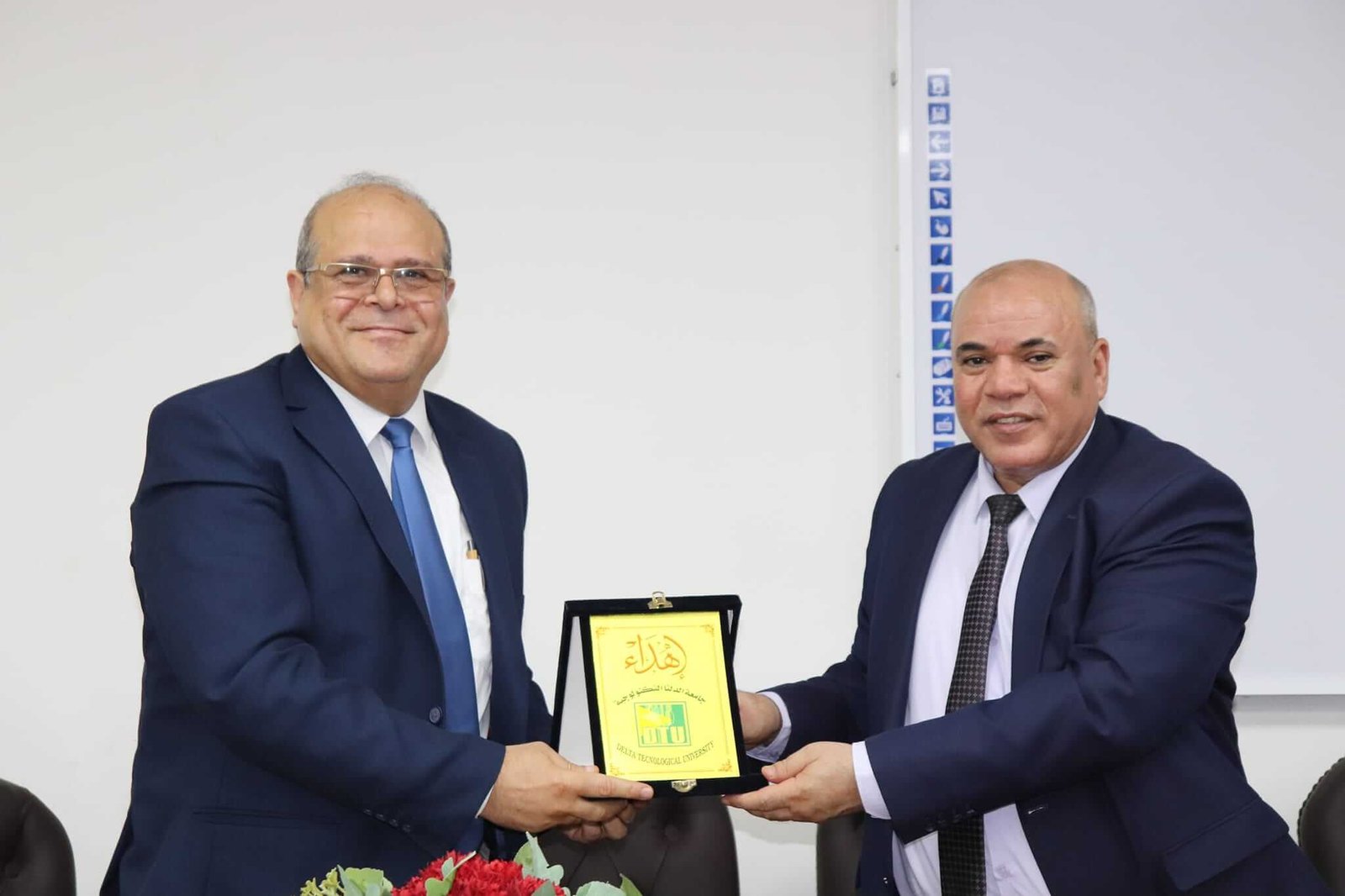 الدكتور عربي كشك يتسلم مهام عمله قائمًا بعمل رئيس جامعة الدلتا التكنولوجية