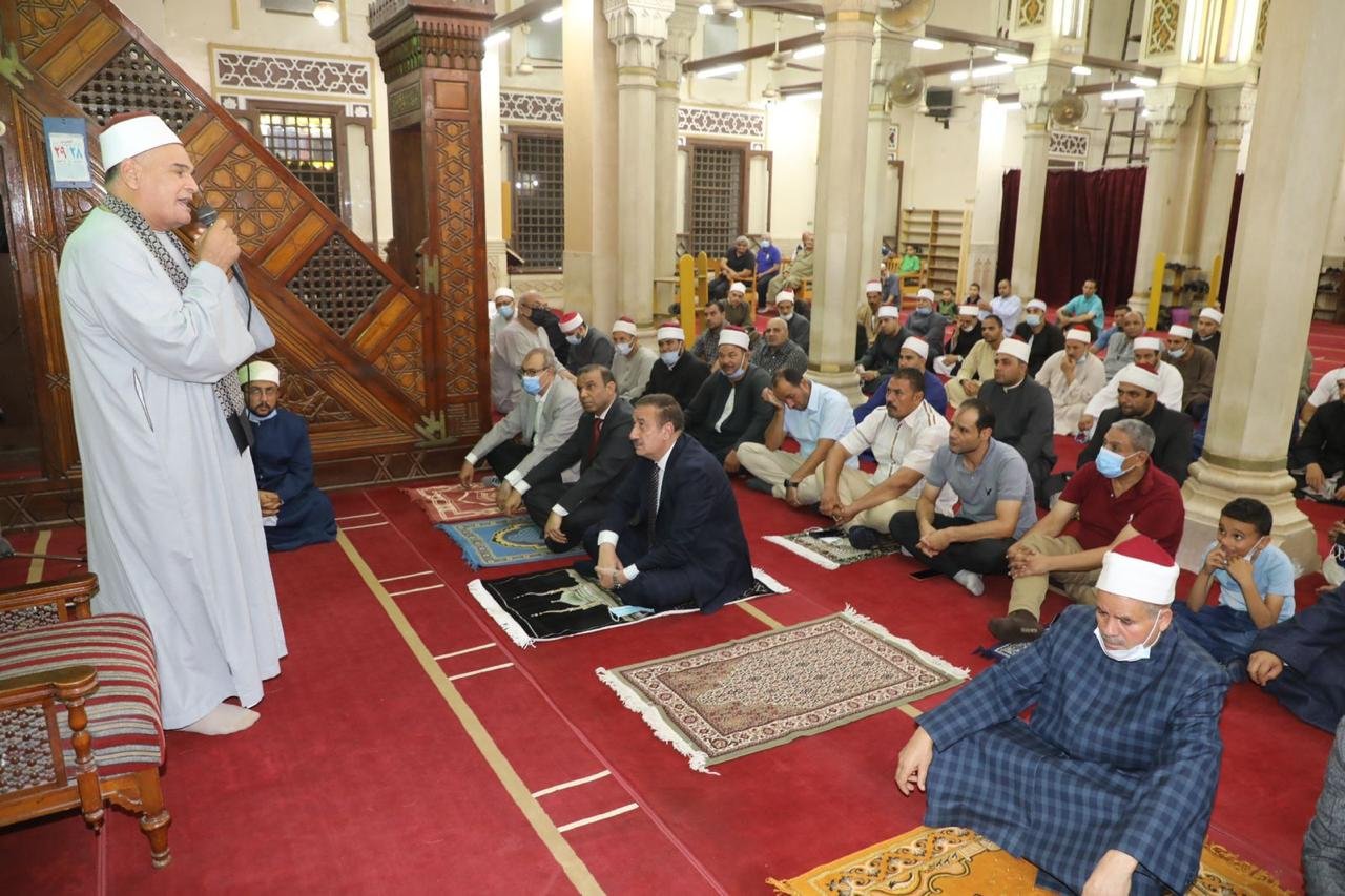 بالصور.. احتفال رأس السنة الهجرية بمسجد الأنصاري بشبين الكوم  في المنوفية