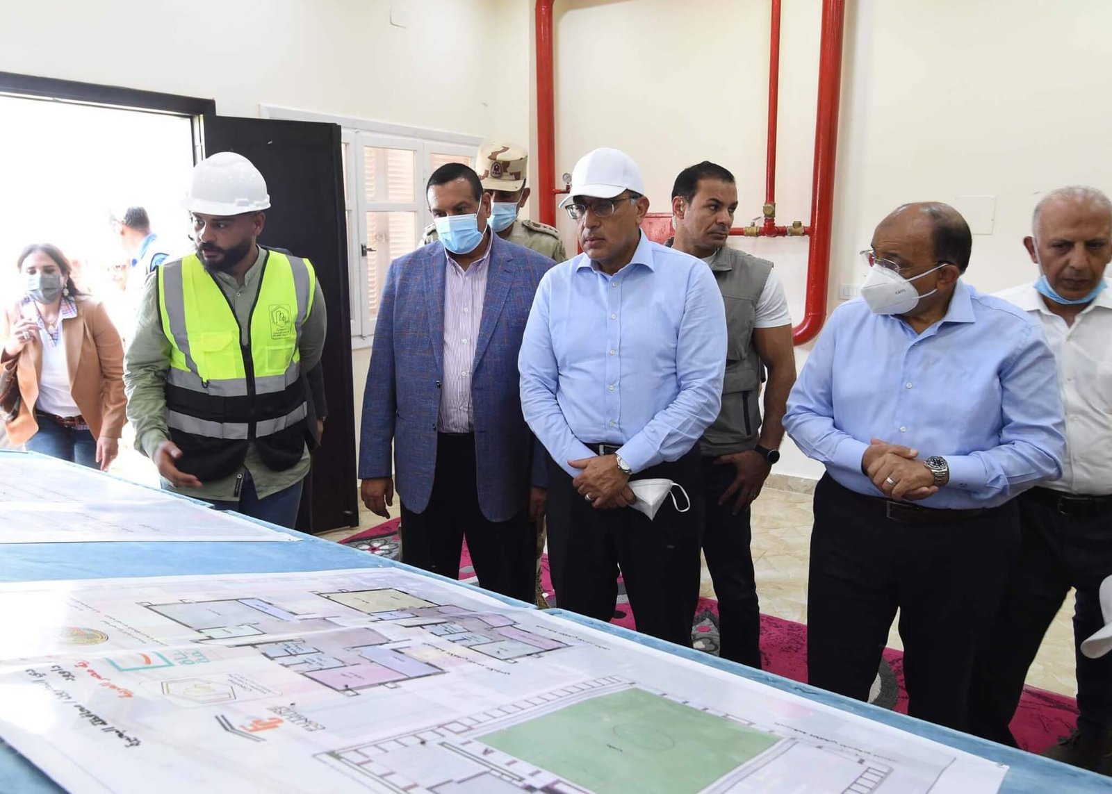  رئيس الوزراء يتفقد مشروع إنشاء مجمع الخدمات الحكومية ومركز تنمية وصحة الأسرة والمجمع الزراعي ومركز الشباب بكفر داود