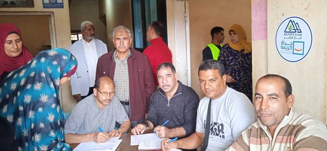 جامعة مدينة السادات تنظم قافلة طبية تخصصية بقرية مصطاي مركز قويسنا ضمن حياة كريمة