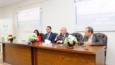 بحث وتعزيز سبل التعاون المشترك بين جامعة الدلتا التكنولوجية وشركة هواوى أكاديمي