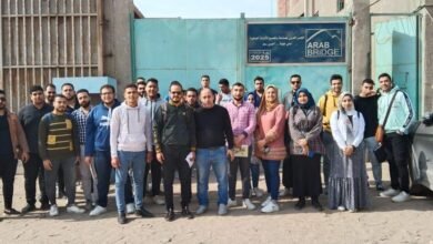 زيارات علمية ميدانية لطلاب جامعة الدلتا التكنولوجية بالمنطقة الصناعية بقويسنا