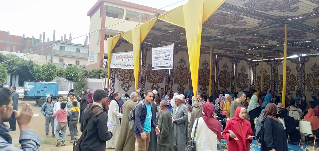 جامعة المنوفية تشارك في تنظيم قافلة طبية موسعة