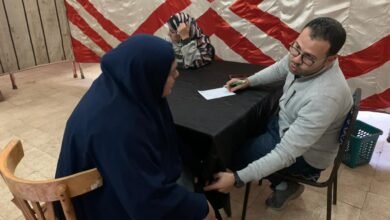 جامعة مدينة السادات تنظم قافله طبيه بقرية "كفر محمود "بمحافظةالمنوفية