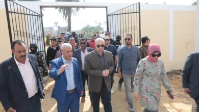 محافظ بني سويف يتفقد مشروعات "حياة كريمة " المرحلة الأولى