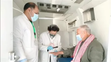توقيع الكشف الطبي على 1764 مواطن في قافلة طبية بالمنيا