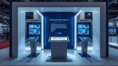 شركة تجهيز معارض في الرياض | شركات تجهيز قاعات المؤتمرات | تصميم كتالوج إلكتروني احترافي