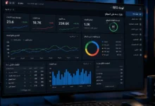مؤشرات أداء الموقع ورسومًا بيانية وإحصاءات تحسين محركات البحث
