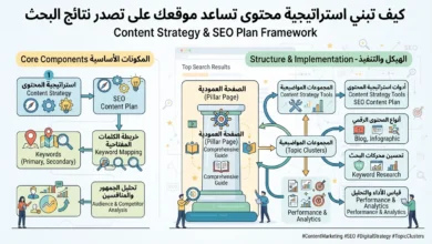 كيف تبني استراتيجية محتوى تساعد موقعك على تصدر نتائج البحث