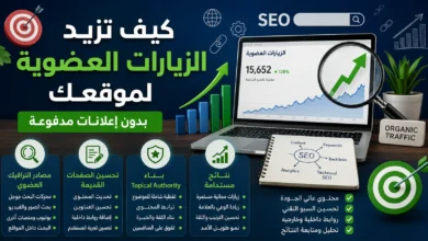 كيف تزيد الزيارات العضوية لموقعك بدون إعلانات مدفوعة