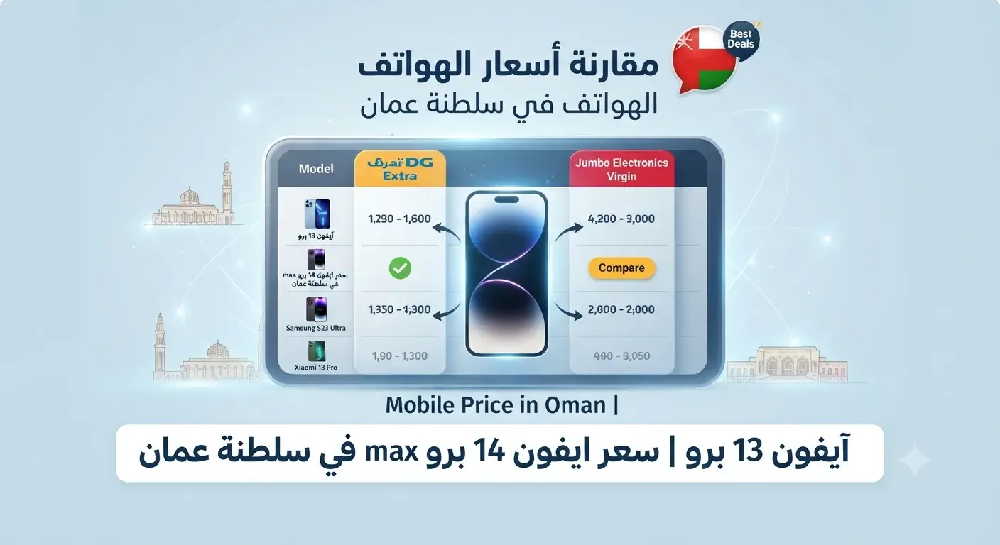 كيف تقارن أسعار الهواتف في سلطنة عمان قبل الشراء؟