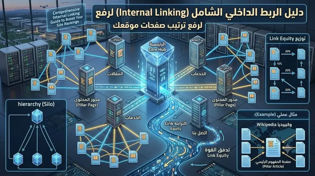 ما هو Internal Linking وكيف يساعد في رفع ترتيب صفحات موقعك