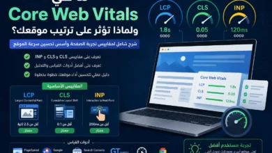 ما هي Core Web Vitals ولماذا تؤثر على ترتيب موقعك؟