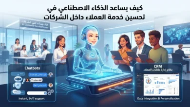 كيف يساعد الذكاء الاصطناعي في تحسين خدمة العملاء داخل الشركات؟