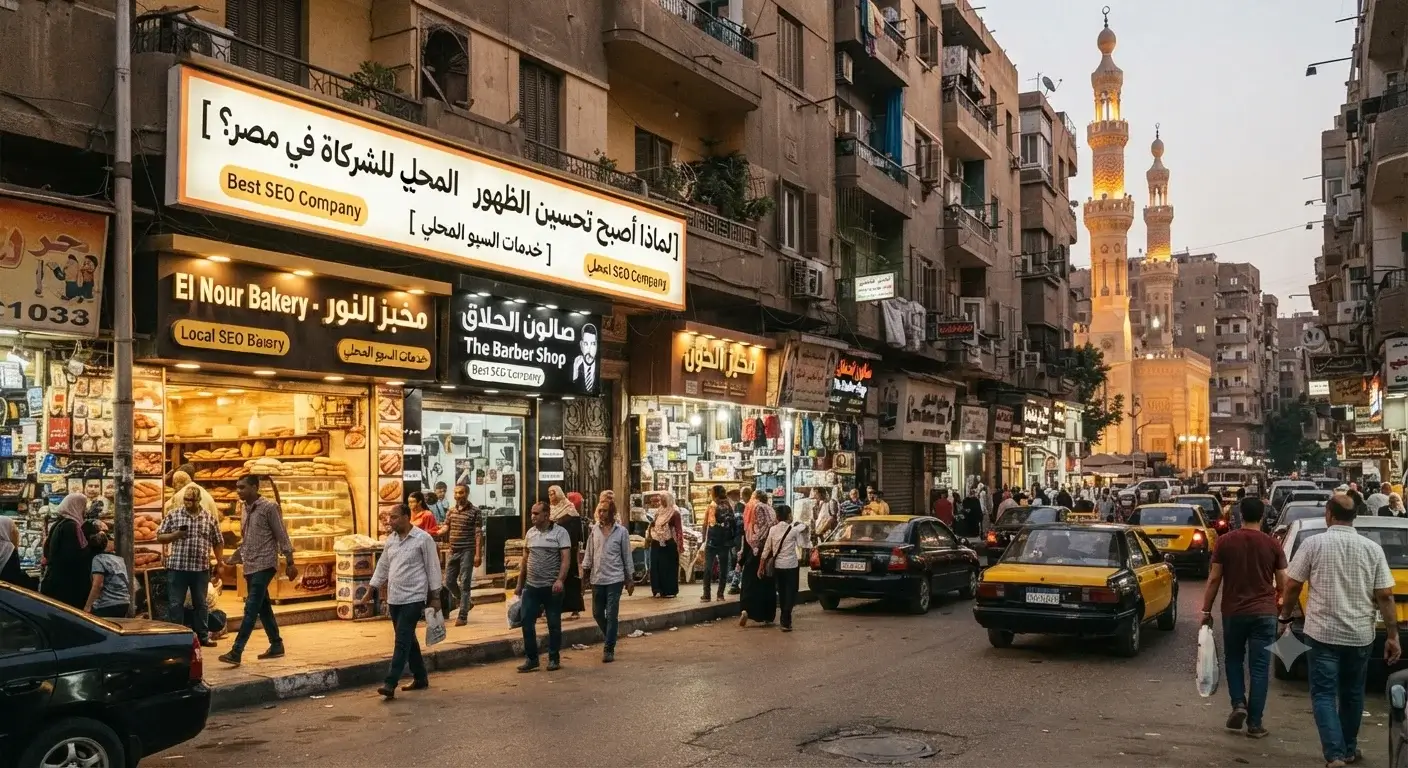 لماذا أصبح تحسين الظهور المحلي ضرورة للشركات الصغيرة في مصر؟