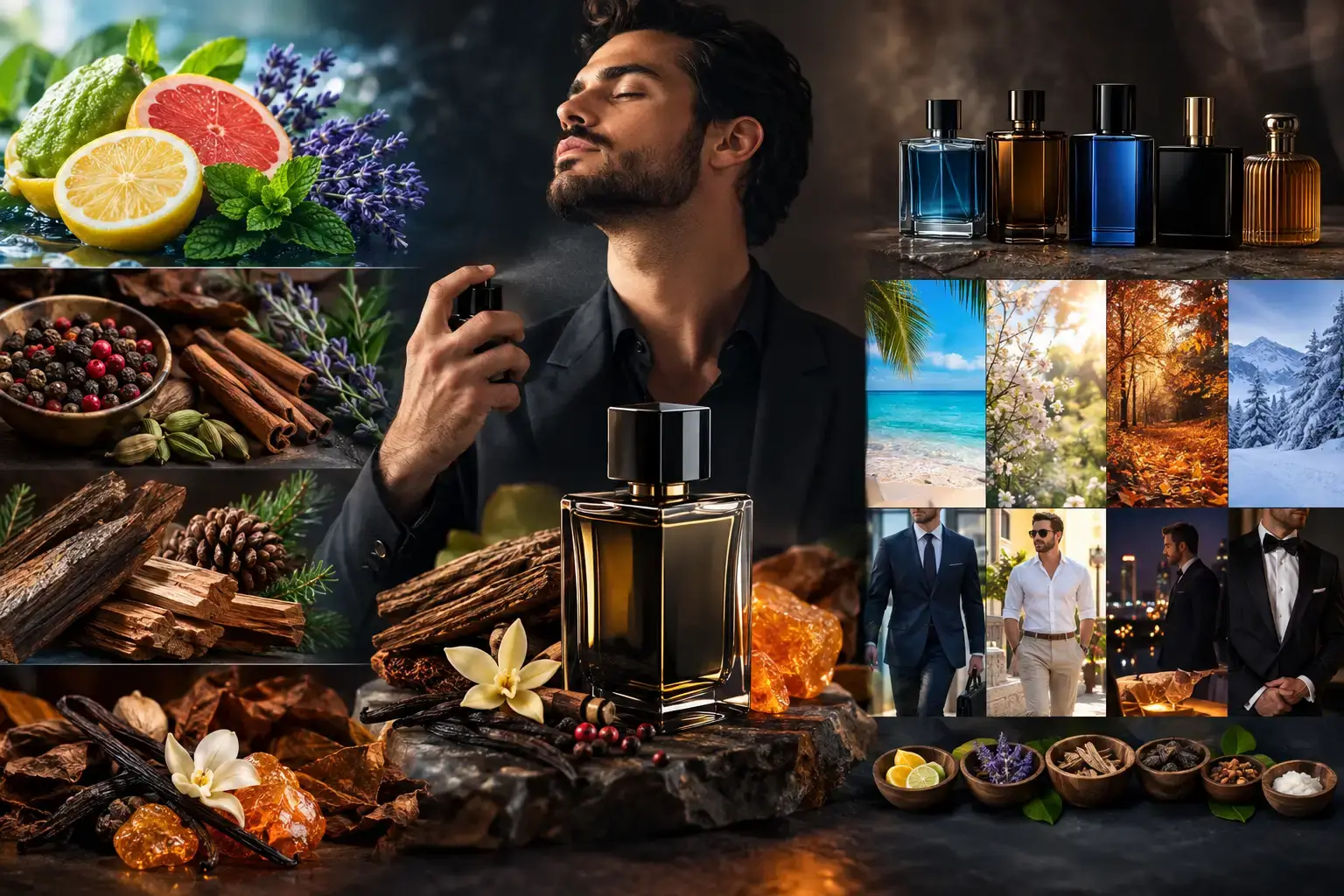 تركيبات عطور رجالي فواحة