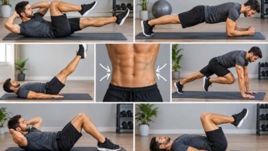 تمارين تخسيس البطن
