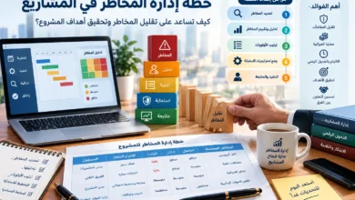 خطة إدارة المخاطر في المشاريع